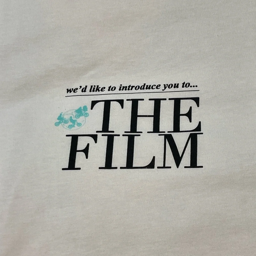 E. T. The Extra Terrestrial movie White T shirt  Sleeve Tee size Large - Picture 6 of 7